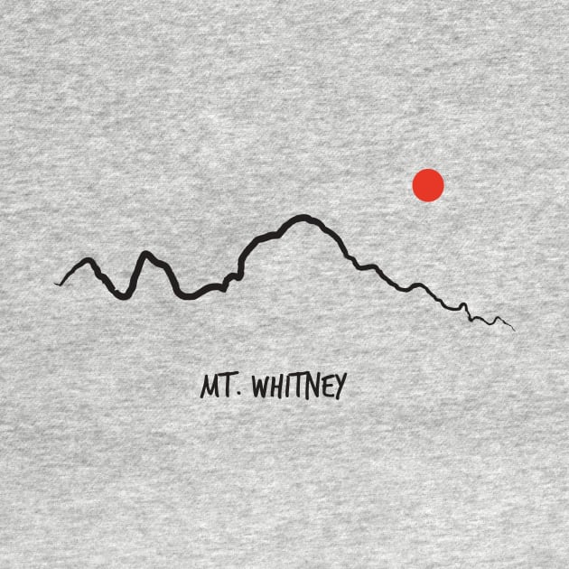 MOUNT WHITNEY T-SHIRT by Ediza